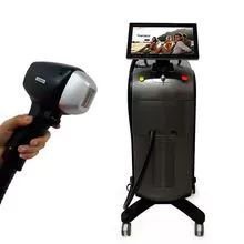 2024 nova tecnologia e mais vendida 1200W máquina de remoção permanente de pelos de grande potência 3 ondas 1064 755 808 máquina d