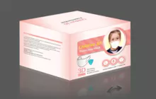 Proteção de nível KN95 da máscara protetora 3D criança/criança
