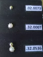 Trio de brincos perolas folheado a ouro 18k