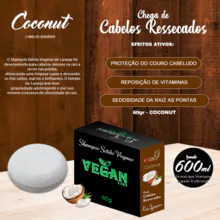 Tratamento Capilar Vegano - Shampoo para Cabelos Ressecados