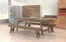 CONJUNTO MESA DE CHURRASCO 2400x800x780mm
