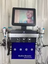 Máquina multiuso Hydrafacial 14 em 1 Máquina facial de peeling e brilho para limpeza profunda