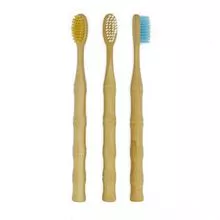 Escovas de dentes de bambu naturais e biodegradáveis 