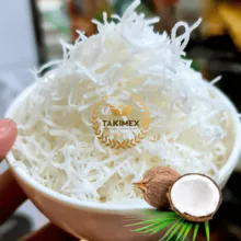 Tipo de floco de alto teor de gordura de coco desidratado do Vietnã 