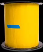 Armadilha de rolo amarelo de 15 cm x 100 m