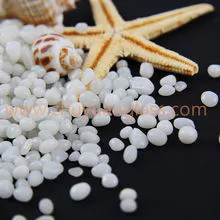 Grânulo de vidro 1-3mm 3-6mm 6-9mm cristal amarelo agregados de mistura do grânulo de Shandong zhuyuan exportação reciclar vidro