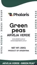 Ervilha Verde entera.