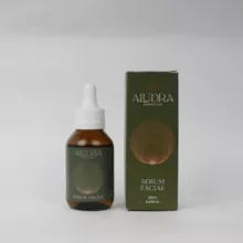 Sérum Facial Anti-Idade Aludra - Nutrição, Proteção Solar e Contra Melasma com Óleos Essenciais