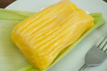 Pamonha Doce com Queijo