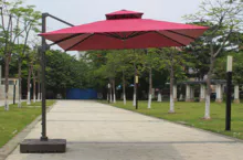 Personalização por atacado de guarda-sóis ao ar livre - Pátio / Praia / Comercial / Guarda-chuva dobrável