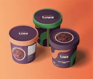 Sorbet de Açaí com Guaraná - 500 ML